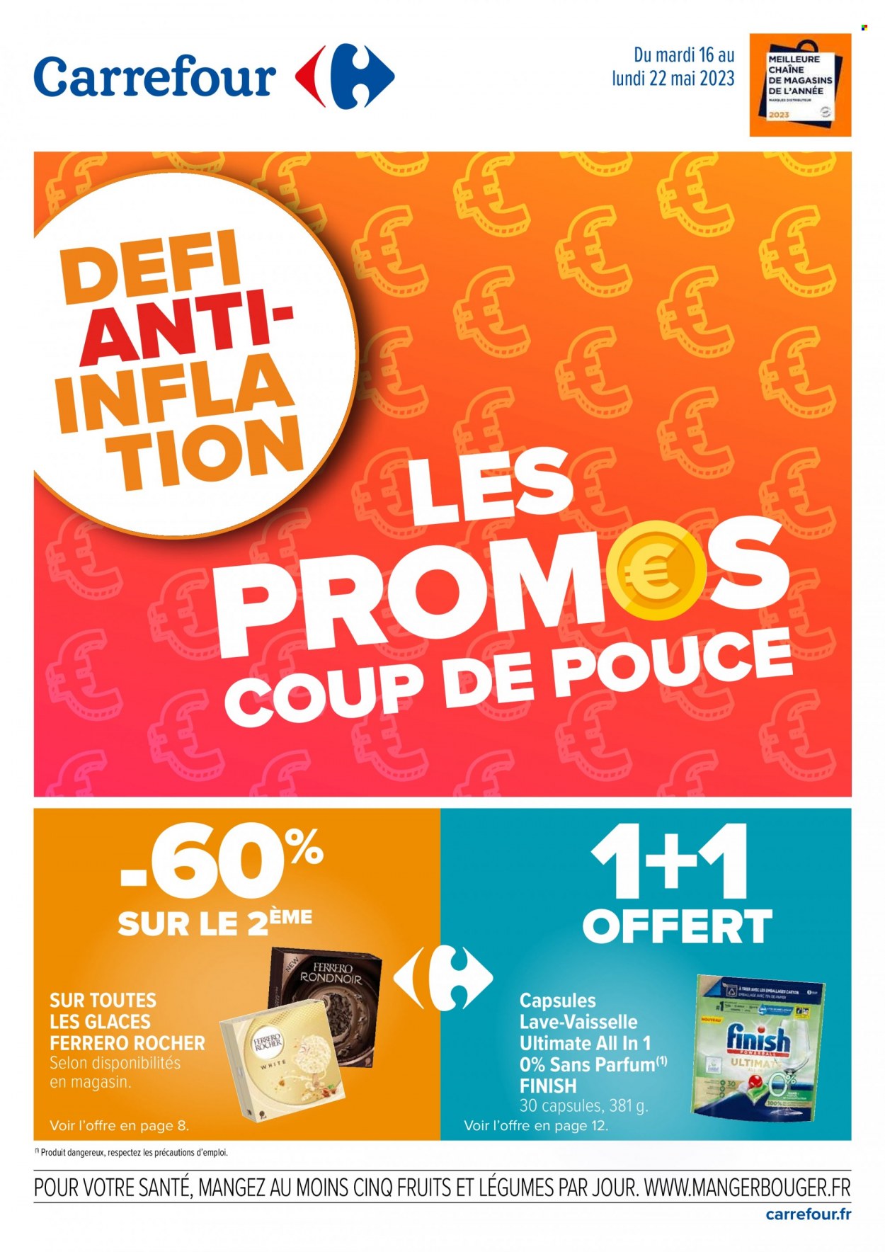 Catalogue Carrefour Hypermarchés - 16/05/2023 - 22/05/2023. Page 1