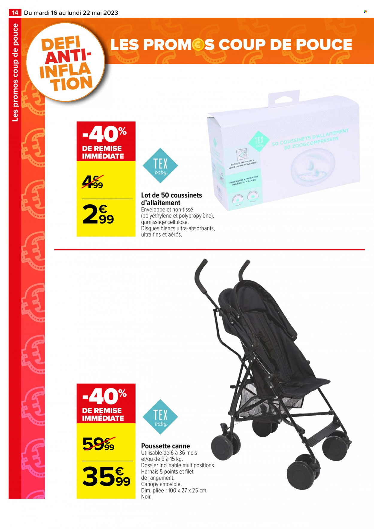 Catalogue Carrefour Hypermarchés - 16/05/2023 - 22/05/2023. Page 14