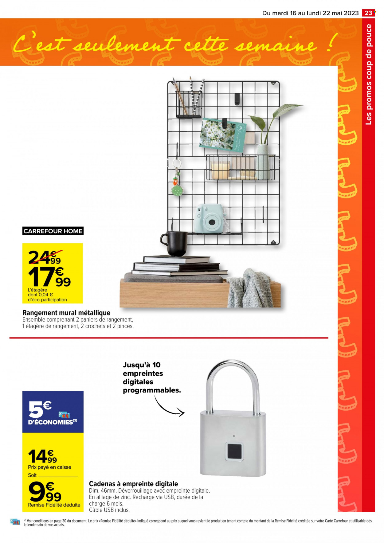 Catalogue Carrefour Hypermarchés - 16/05/2023 - 22/05/2023. Page 23