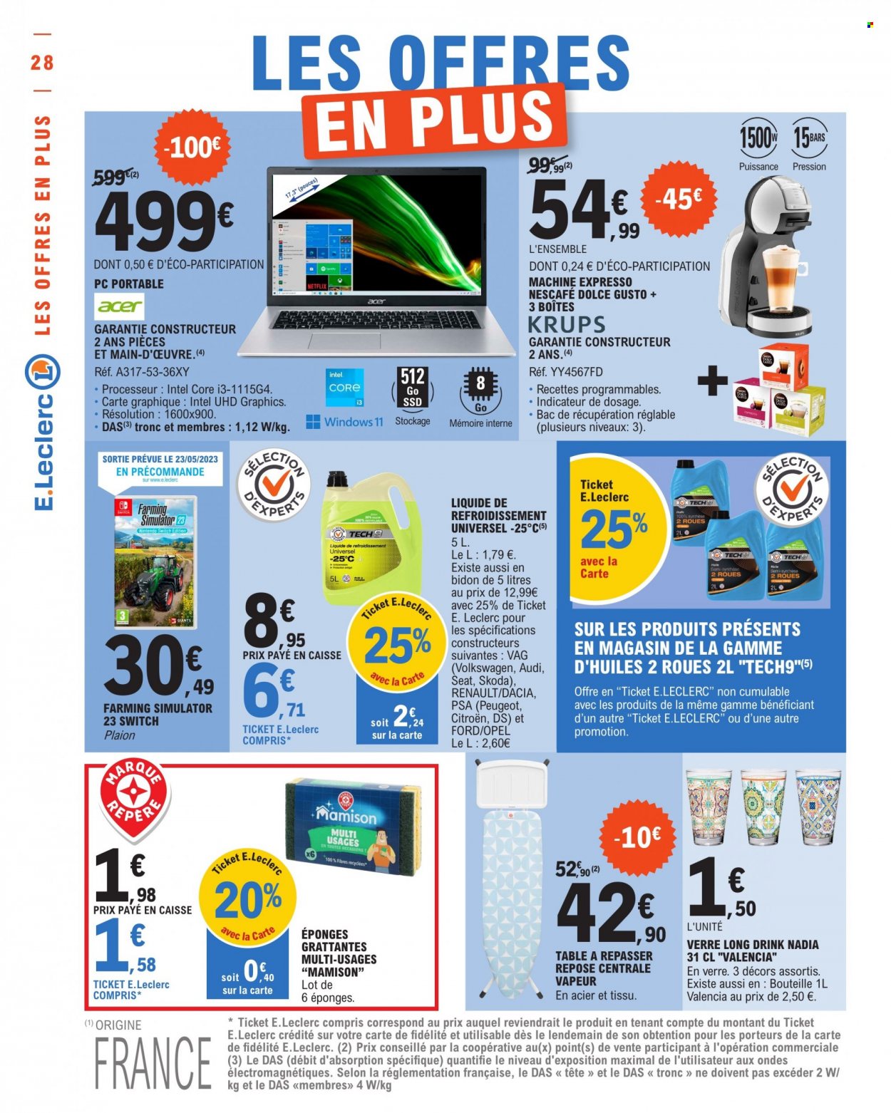 Catalogue E.Leclerc - 16/05/2023 - 27/05/2023. Page 28