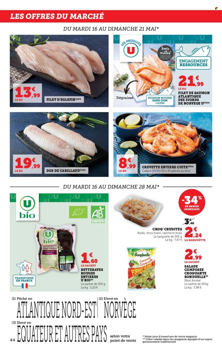 Catalogue SUPER U - 16/05/2023 - 28/05/2023. Page 44