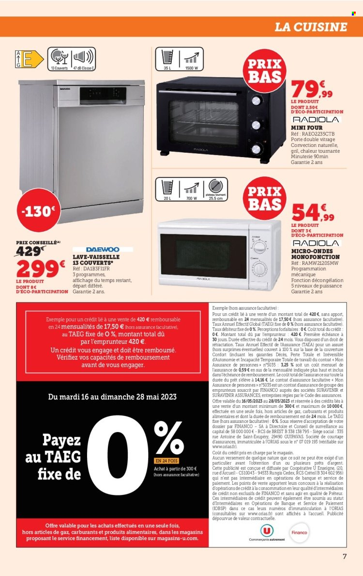 Catalogue SUPER U - 16/05/2023 - 28/05/2023. Page 7