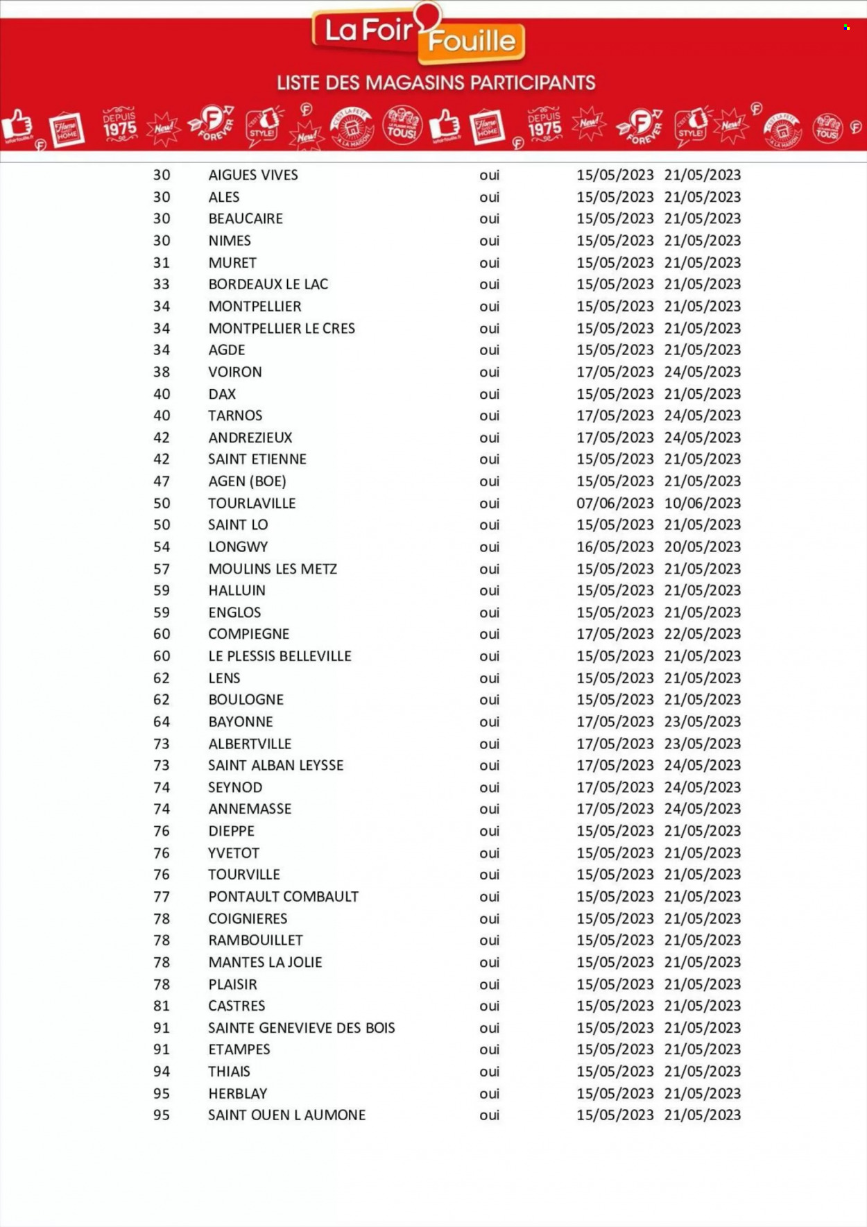 Catalogue La Foir'Fouille - 15/05/2023 - 21/05/2023. Page 14