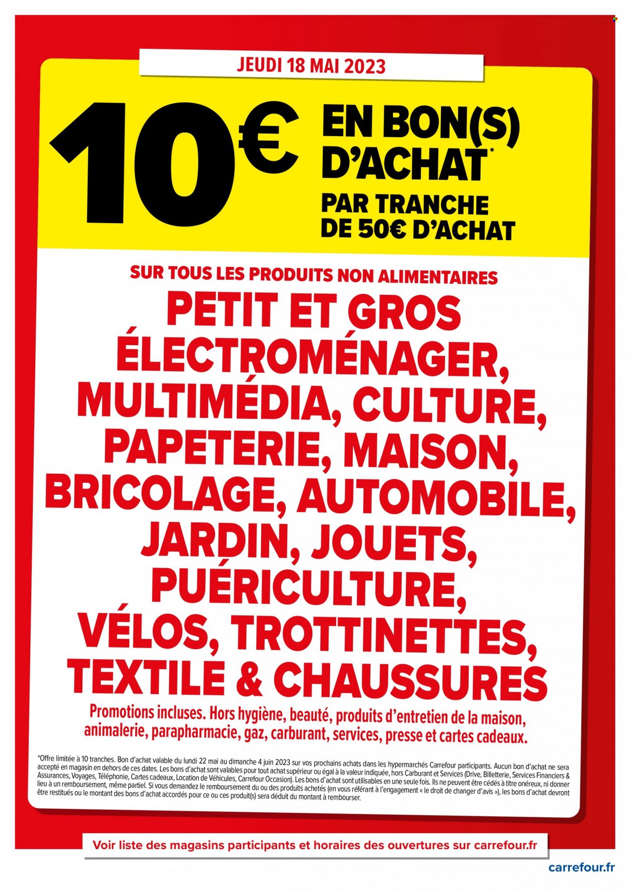 Catalogue Carrefour Hypermarchés - 17/05/2023 - 21/05/2023. Page 2