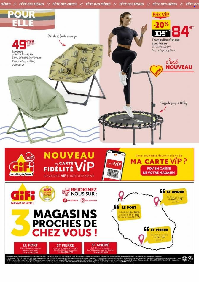 Catalogue GiFi - 24/05/2023 - 04/06/2023. Page 16