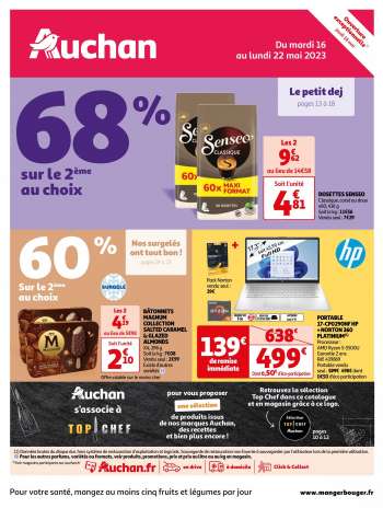 Catalogue Auchan - 16/05/2023 - 22/05/2023.
