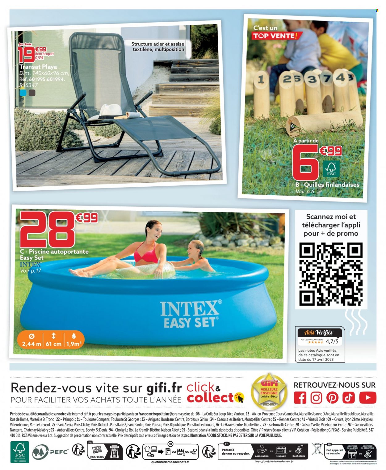 Catalogue GiFi - 16/05/2023 - 29/05/2023. Page 50