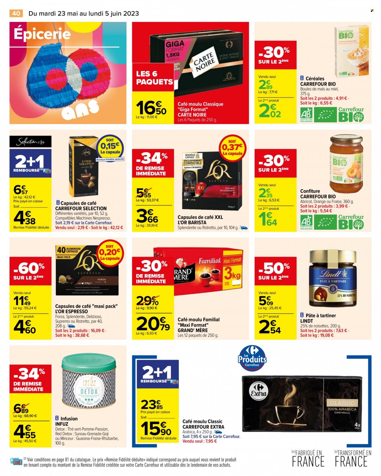 Catalogue Carrefour Hypermarchés - 23/05/2023 - 05/06/2023. Page 42