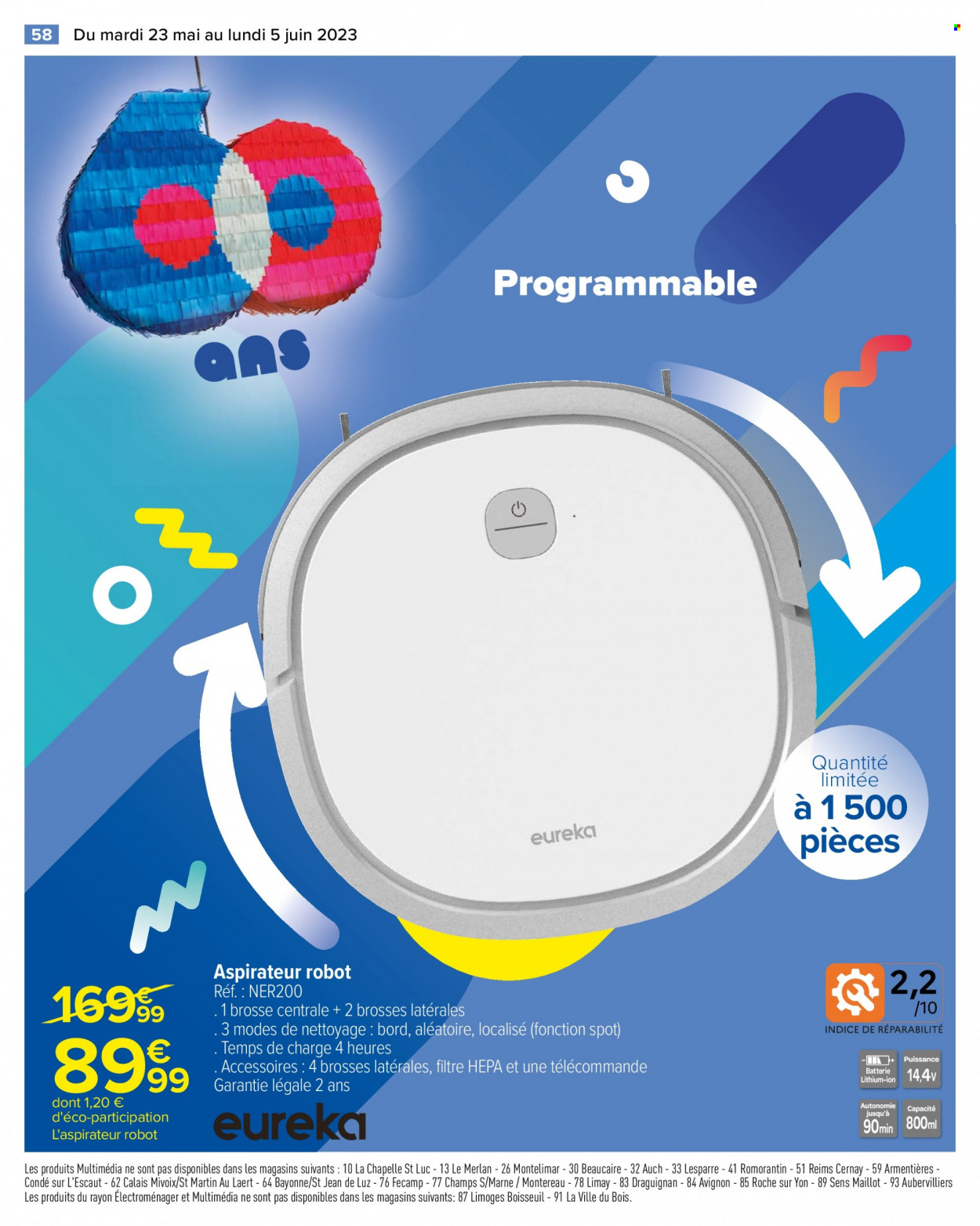 Catalogue Carrefour Hypermarchés - 23/05/2023 - 05/06/2023. Page 60