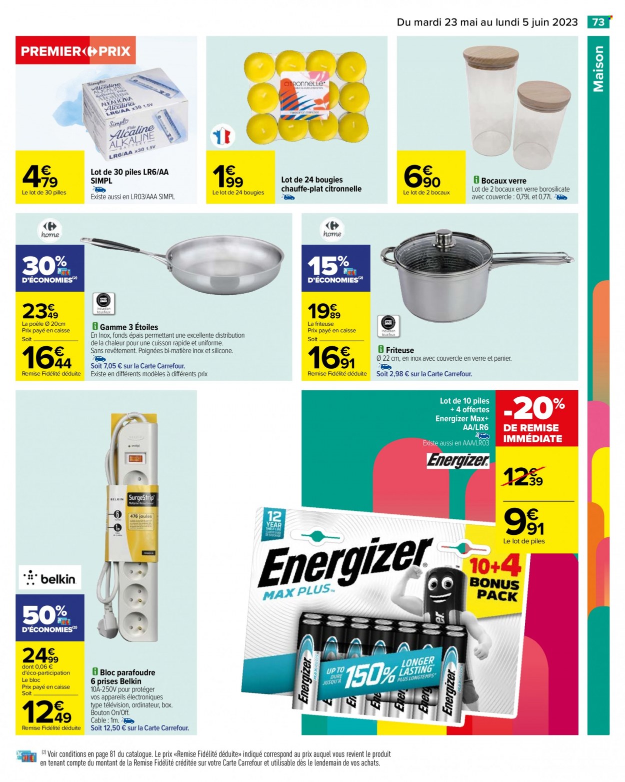 Catalogue Carrefour Hypermarchés - 23/05/2023 - 05/06/2023. Page 75