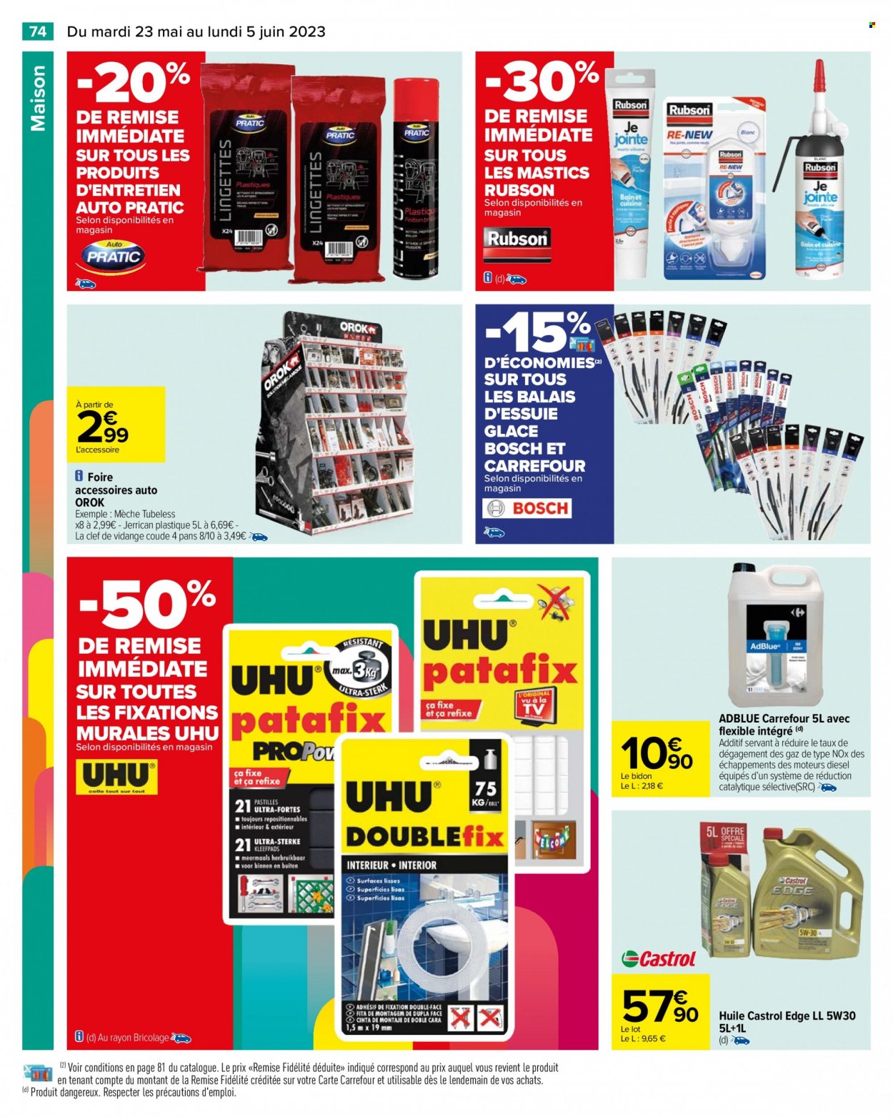 Catalogue Carrefour Hypermarchés - 23/05/2023 - 05/06/2023. Page 76