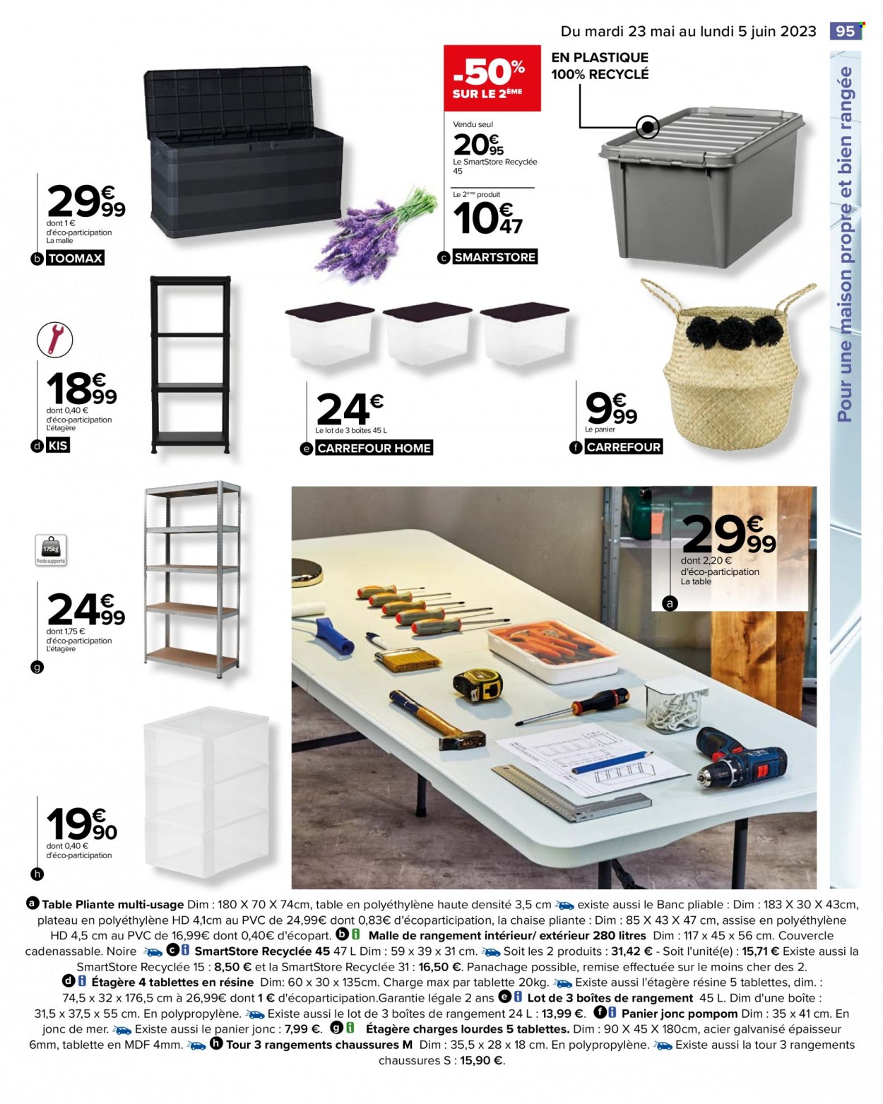 Catalogue Carrefour Hypermarchés - 23/05/2023 - 05/06/2023. Page 97