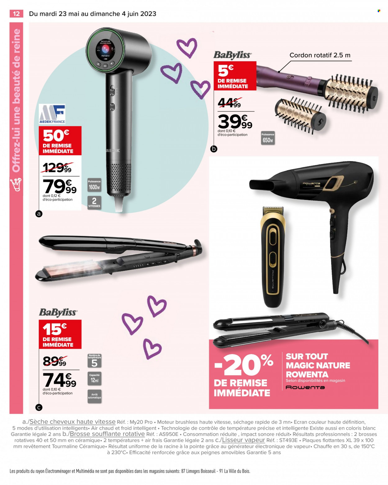 Catalogue Carrefour Hypermarchés - 23/05/2023 - 04/06/2023. Page 12