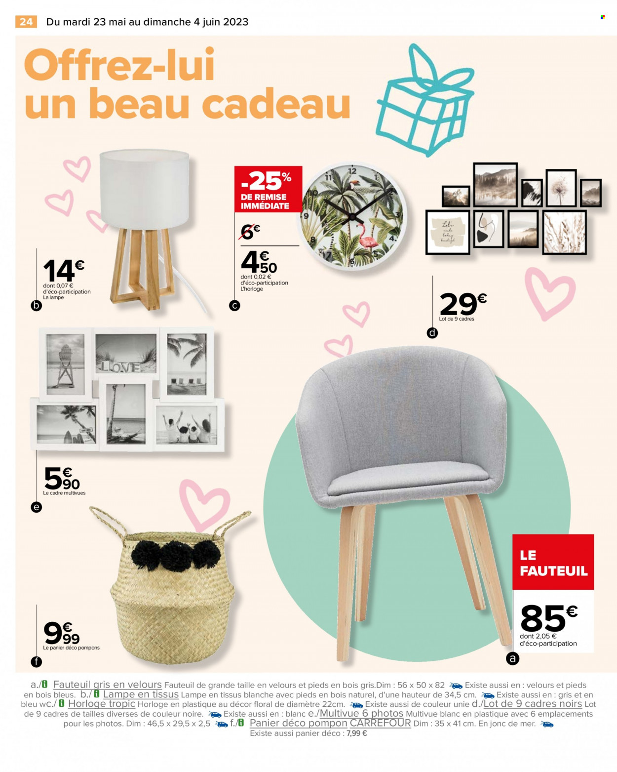 Catalogue Carrefour Hypermarchés - 23/05/2023 - 04/06/2023. Page 24