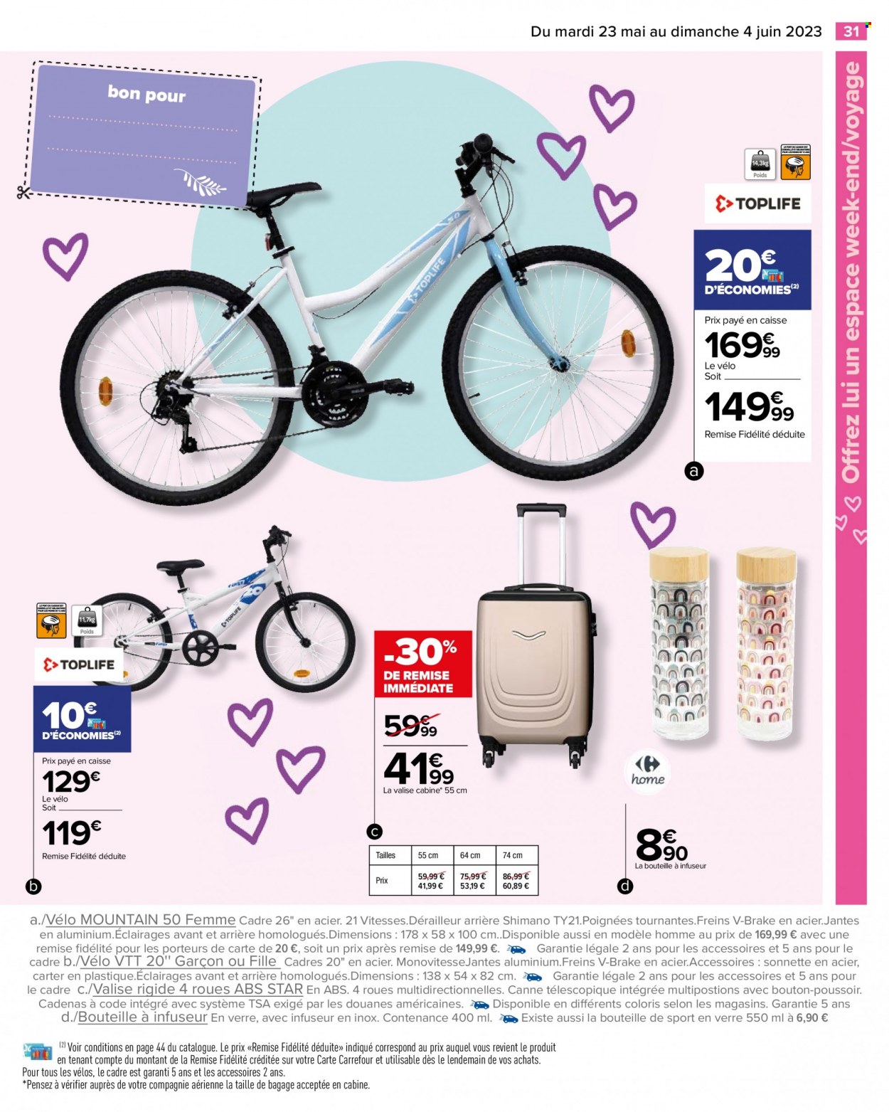 Catalogue Carrefour Hypermarchés - 23/05/2023 - 04/06/2023. Page 31