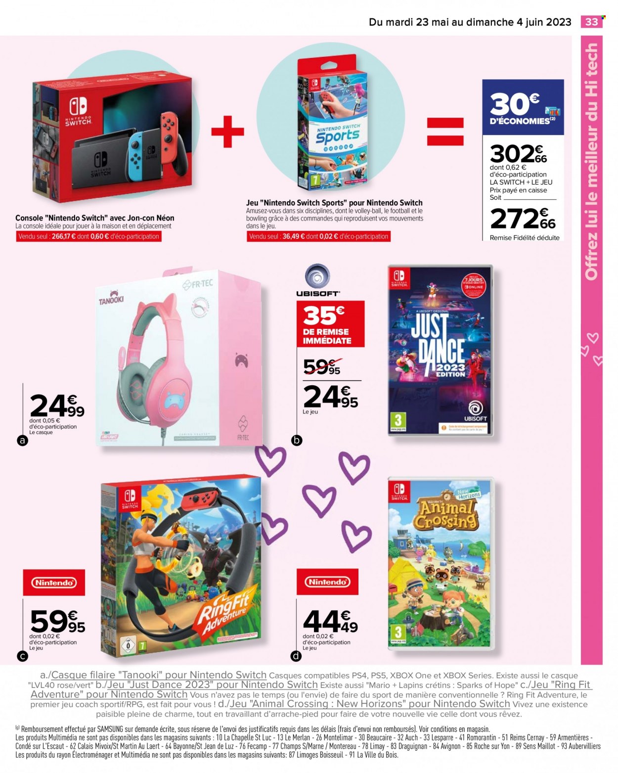 Catalogue Carrefour Hypermarchés - 23/05/2023 - 04/06/2023. Page 33