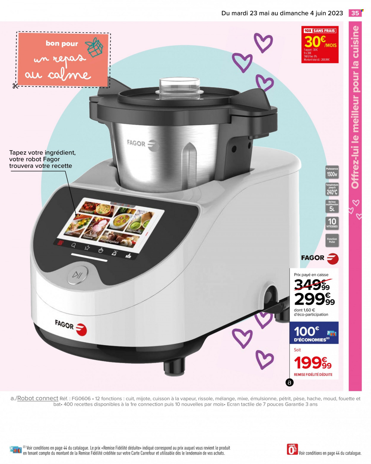 Catalogue Carrefour Hypermarchés - 23/05/2023 - 04/06/2023. Page 35