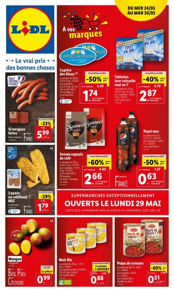 Catalogue Lidl - 24/05/2023 - 30/05/2023.