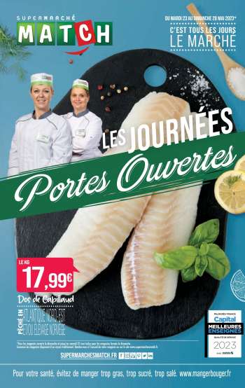 Catalogue Supermarché Match - 23/05/2023 - 28/05/2023.