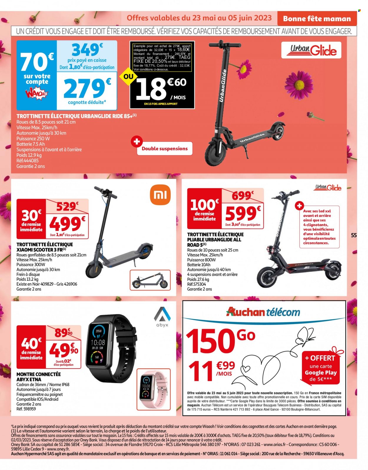 Catalogue Auchan - 23/05/2023 - 30/05/2023. Page 57