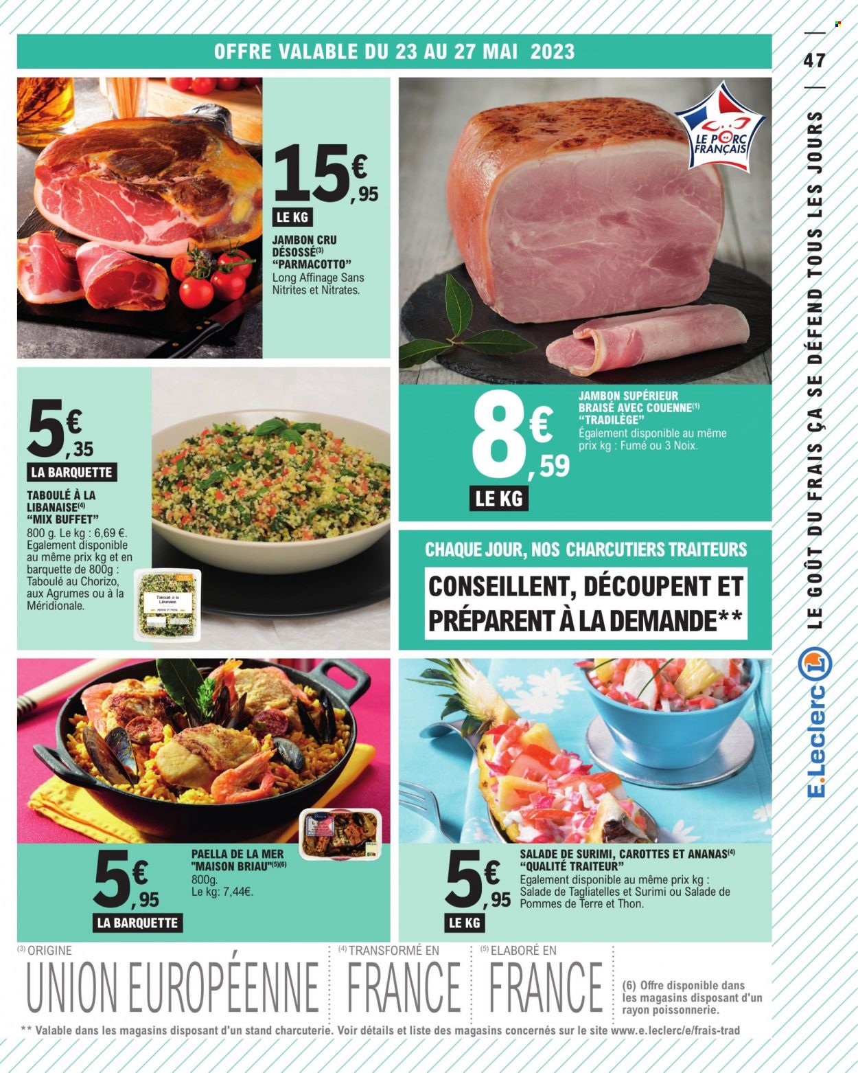 Catalogue E.Leclerc - 23/05/2023 - 03/06/2023. Page 47