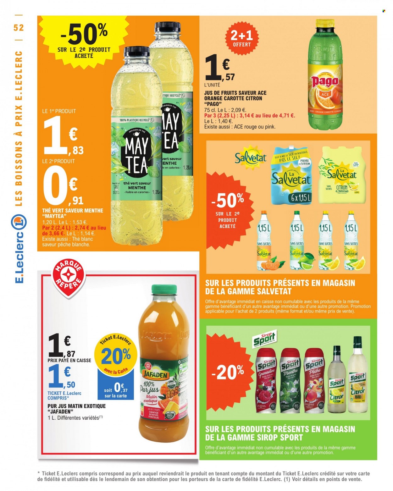 Catalogue E.Leclerc - 23/05/2023 - 03/06/2023. Page 52