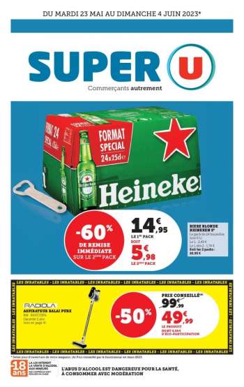 Catalogue SUPER U - 23/05/2023 - 04/06/2023.