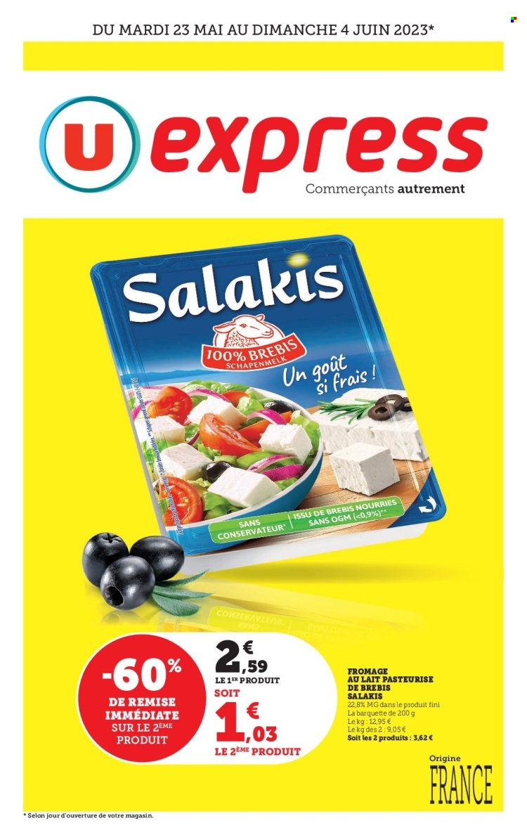 Catalogue U express - 23/05/2023 - 04/06/2023. Page 1