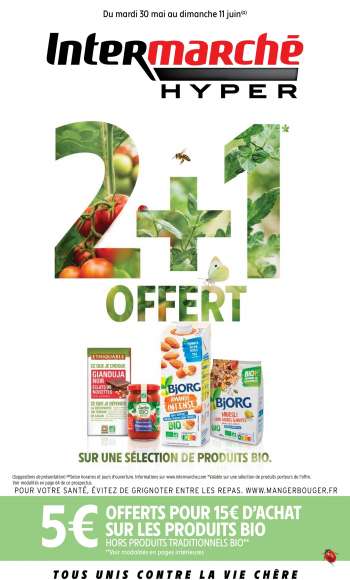 Catalogue Intermarché Hyper - 30/05/2023 - 11/06/2023.