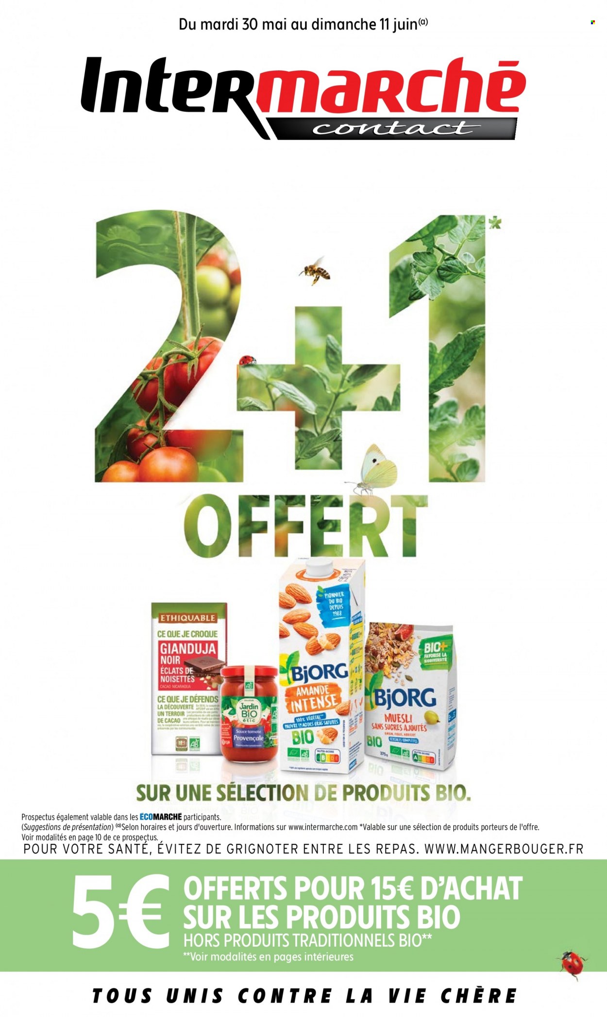Catalogue Intermarché Contact - 30/05/2023 - 11/06/2023. Page 1