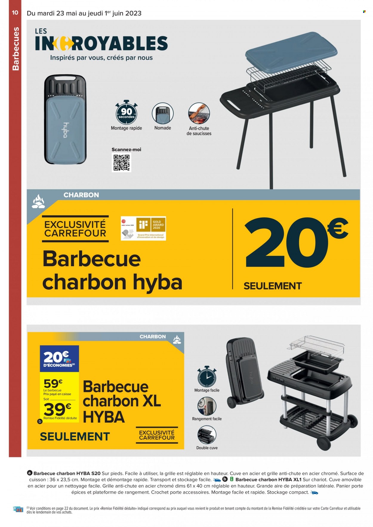 Catalogue Carrefour Hypermarchés - 23/05/2023 - 01/06/2023. Page 10