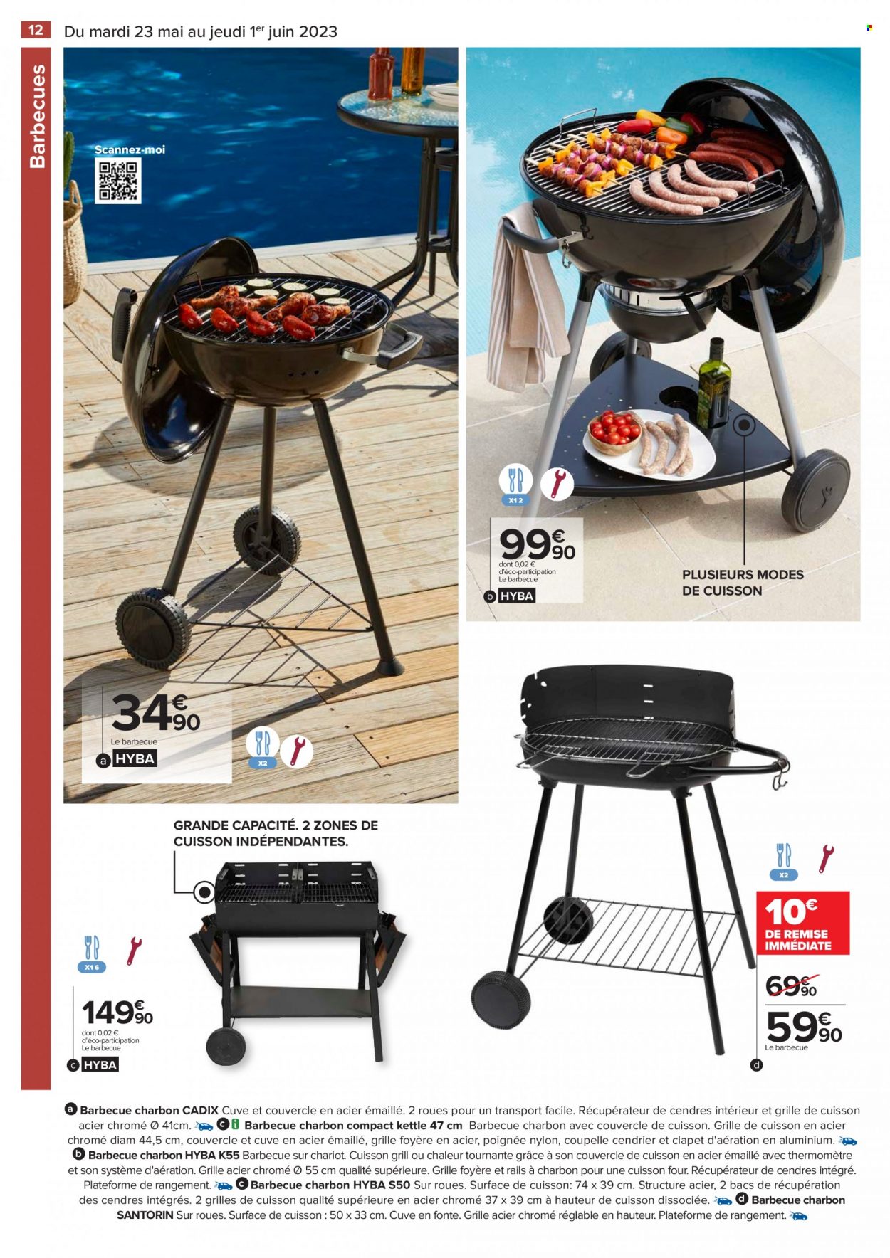 Catalogue Carrefour Hypermarchés - 23/05/2023 - 01/06/2023. Page 12