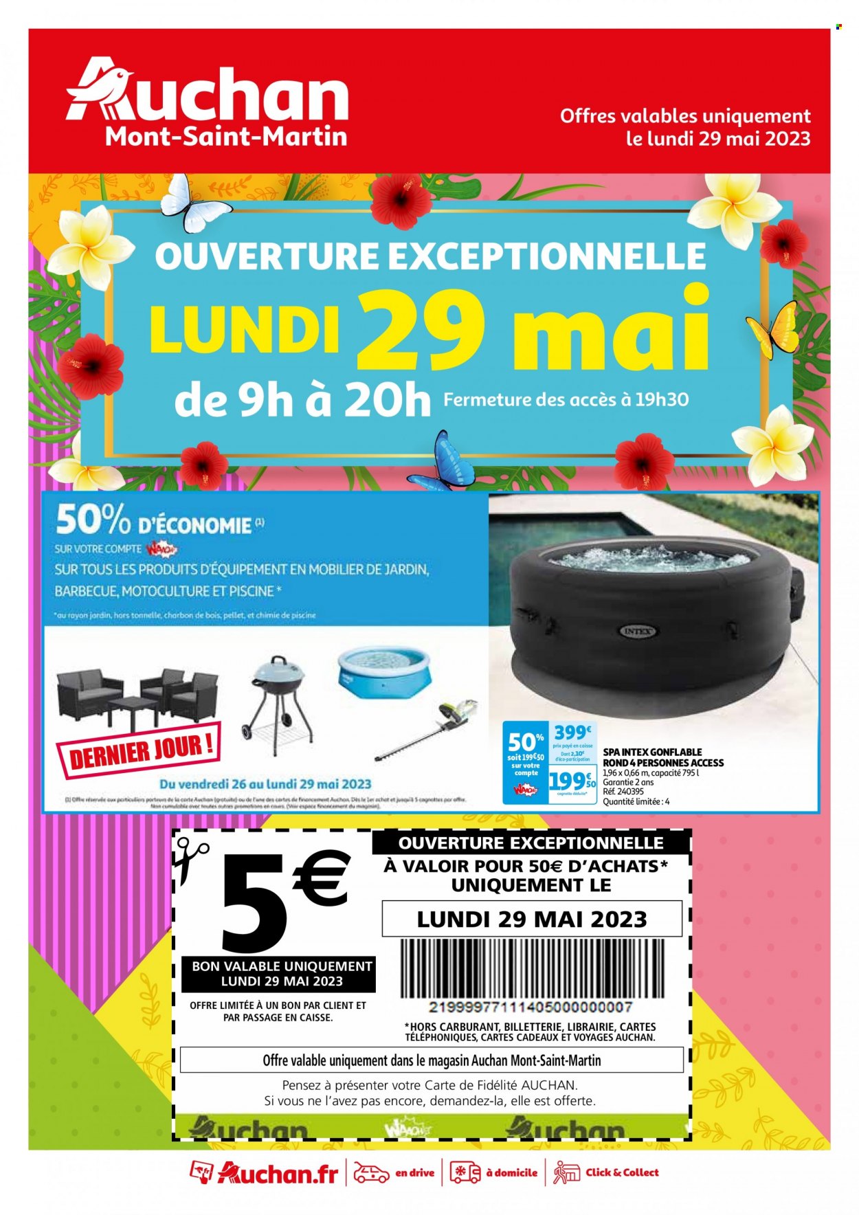 Catalogue Auchan - 29/05/2023 - 29/05/2023. Page 1