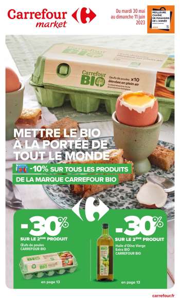 Catalogue Carrefour Market - 30/05/2023 - 11/06/2023.