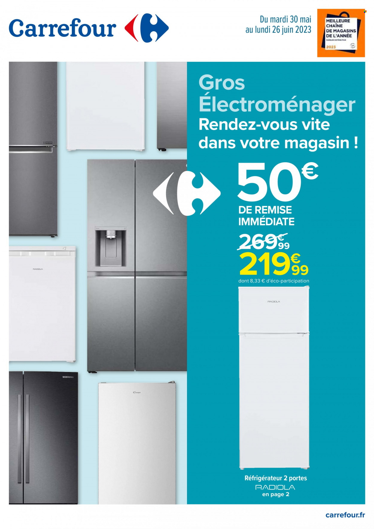 Catalogue Carrefour Hypermarchés - 30/05/2023 - 26/06/2023. Page 1