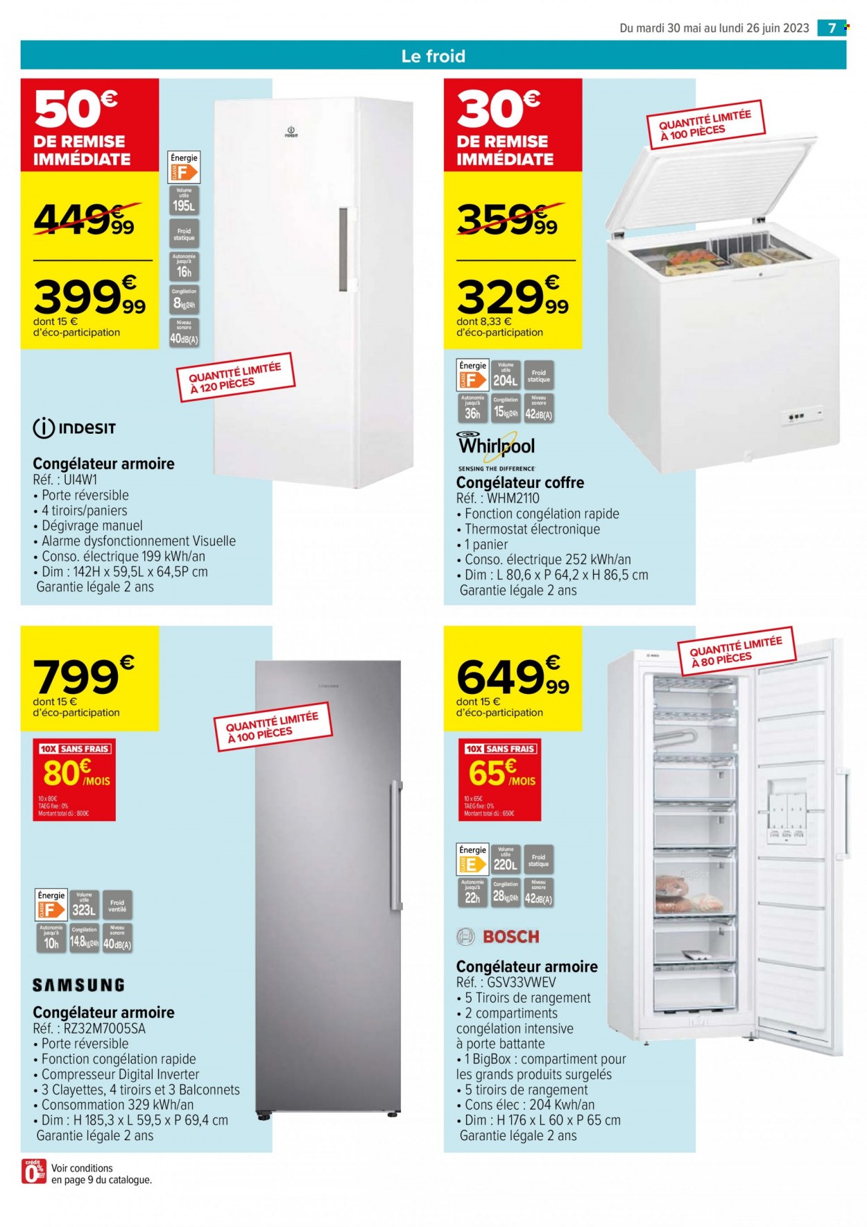 Catalogue Carrefour Hypermarchés - 30/05/2023 - 26/06/2023. Page 7