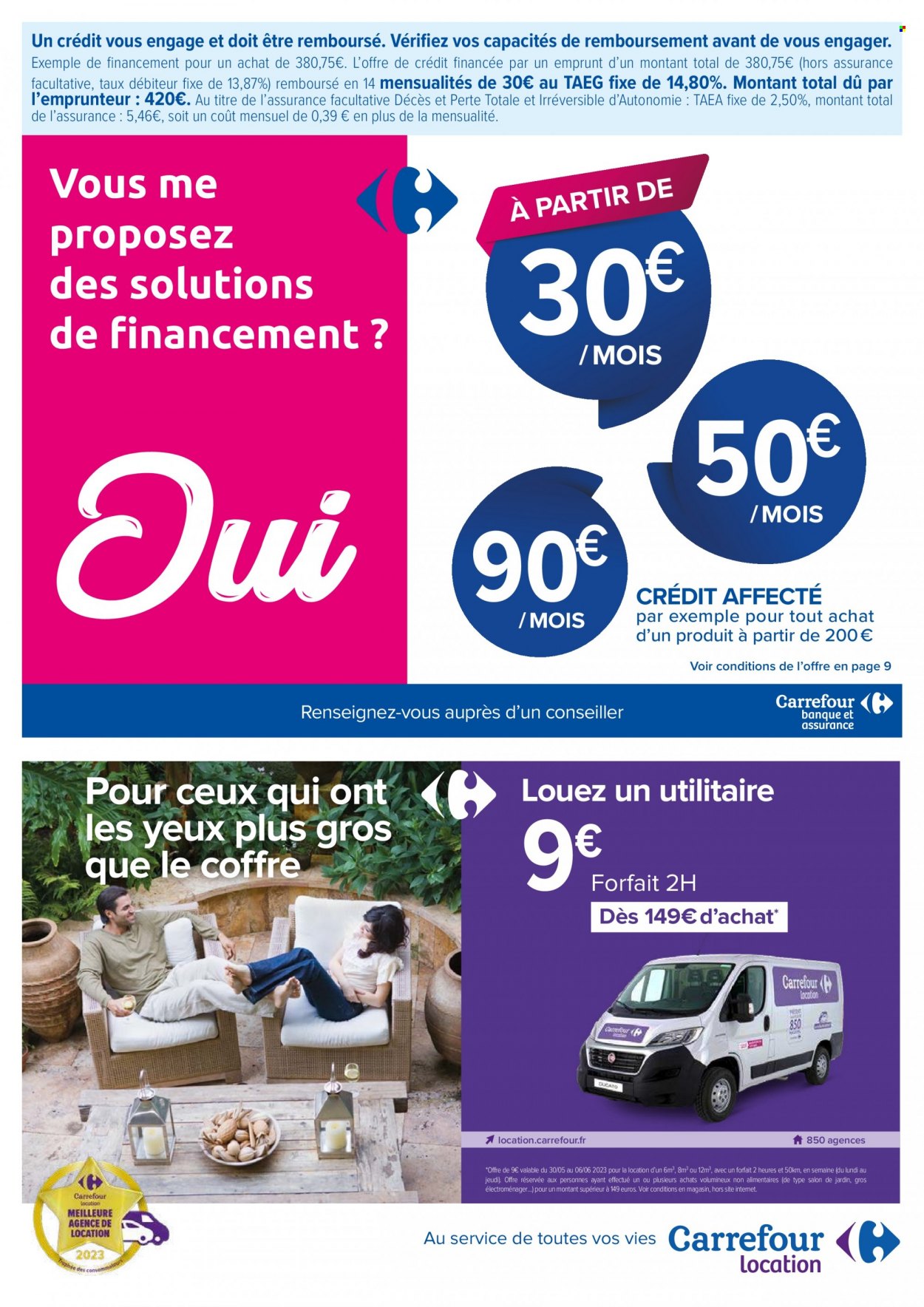 Catalogue Carrefour Hypermarchés - 30/05/2023 - 26/06/2023. Page 8