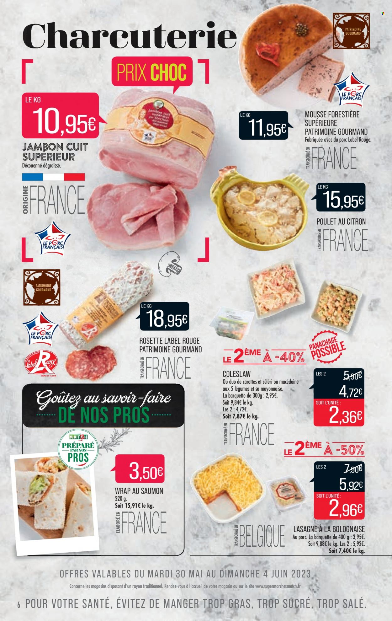 Catalogue Supermarché Match - 30/05/2023 - 04/06/2023. Page 6