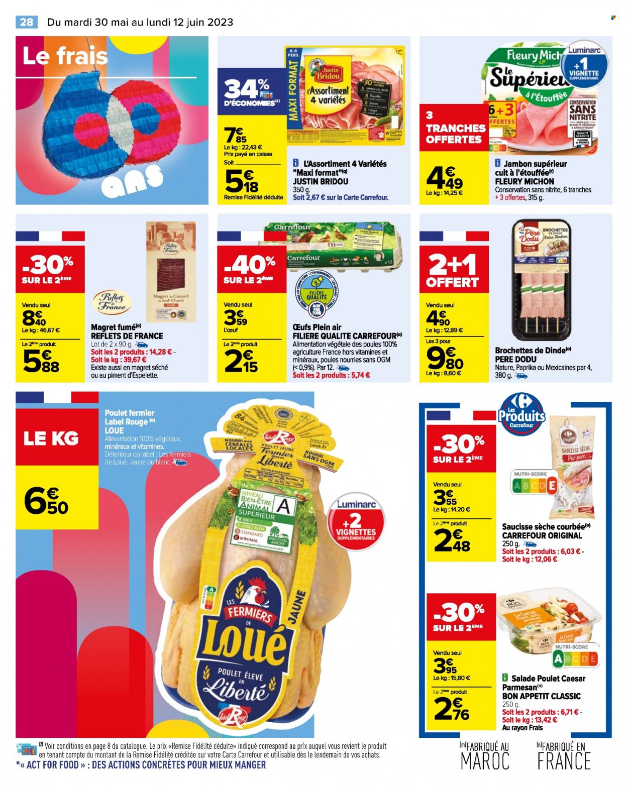 Catalogue Carrefour Hypermarchés - 30/05/2023 - 12/06/2023. Page 32