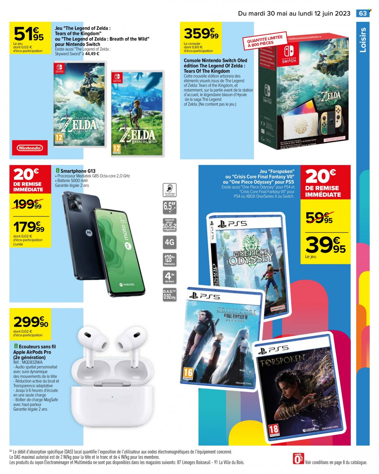 Catalogue Carrefour Hypermarchés - 30/05/2023 - 12/06/2023. Page 67