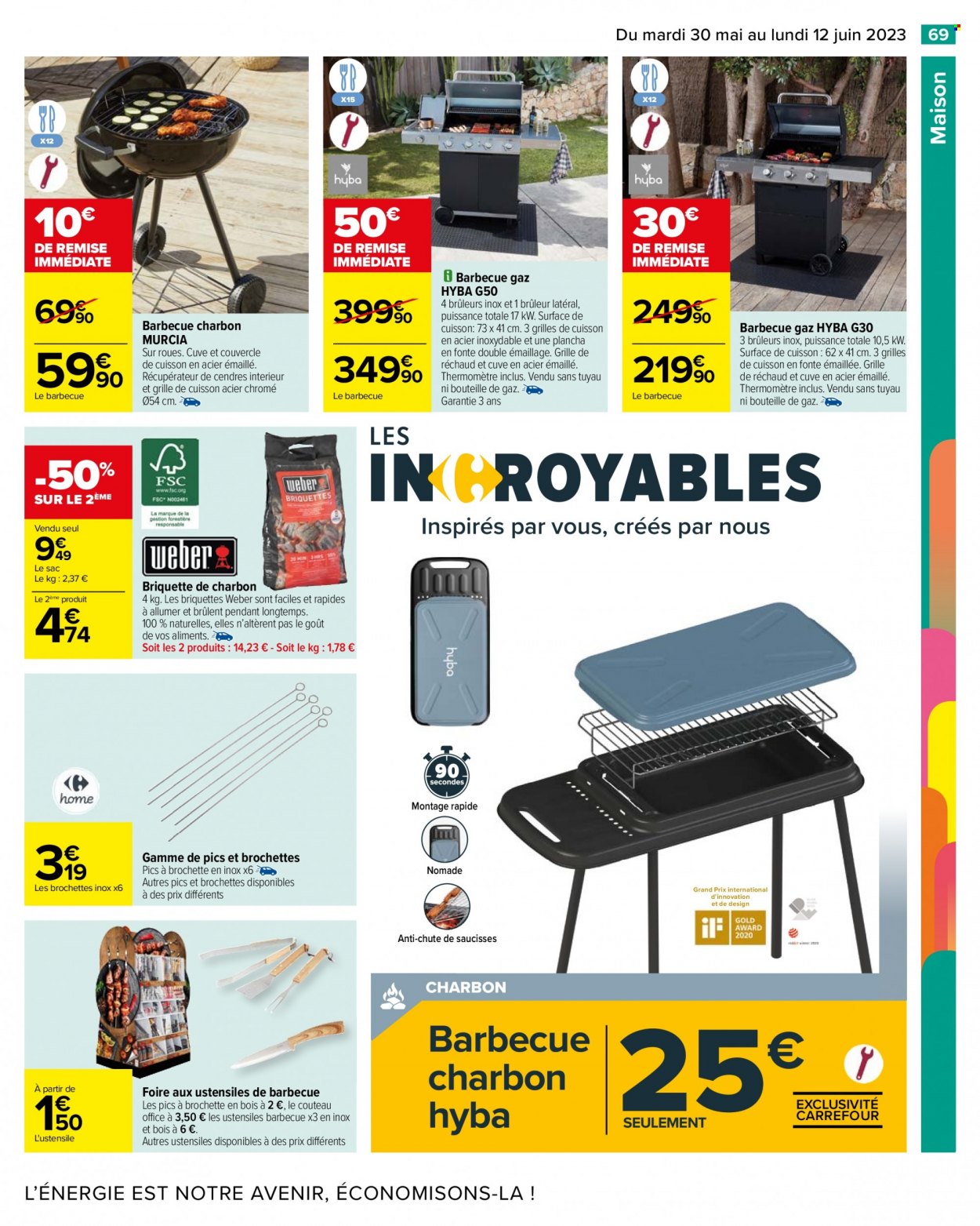 Catalogue Carrefour Hypermarchés - 30/05/2023 - 12/06/2023. Page 73
