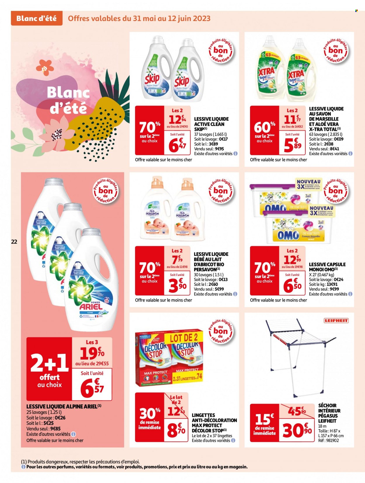 Catalogue Auchan - 31/05/2023 - 04/06/2023. Page 22