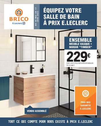 Catalogue E.Leclerc - 30/05/2023 - 17/06/2023.