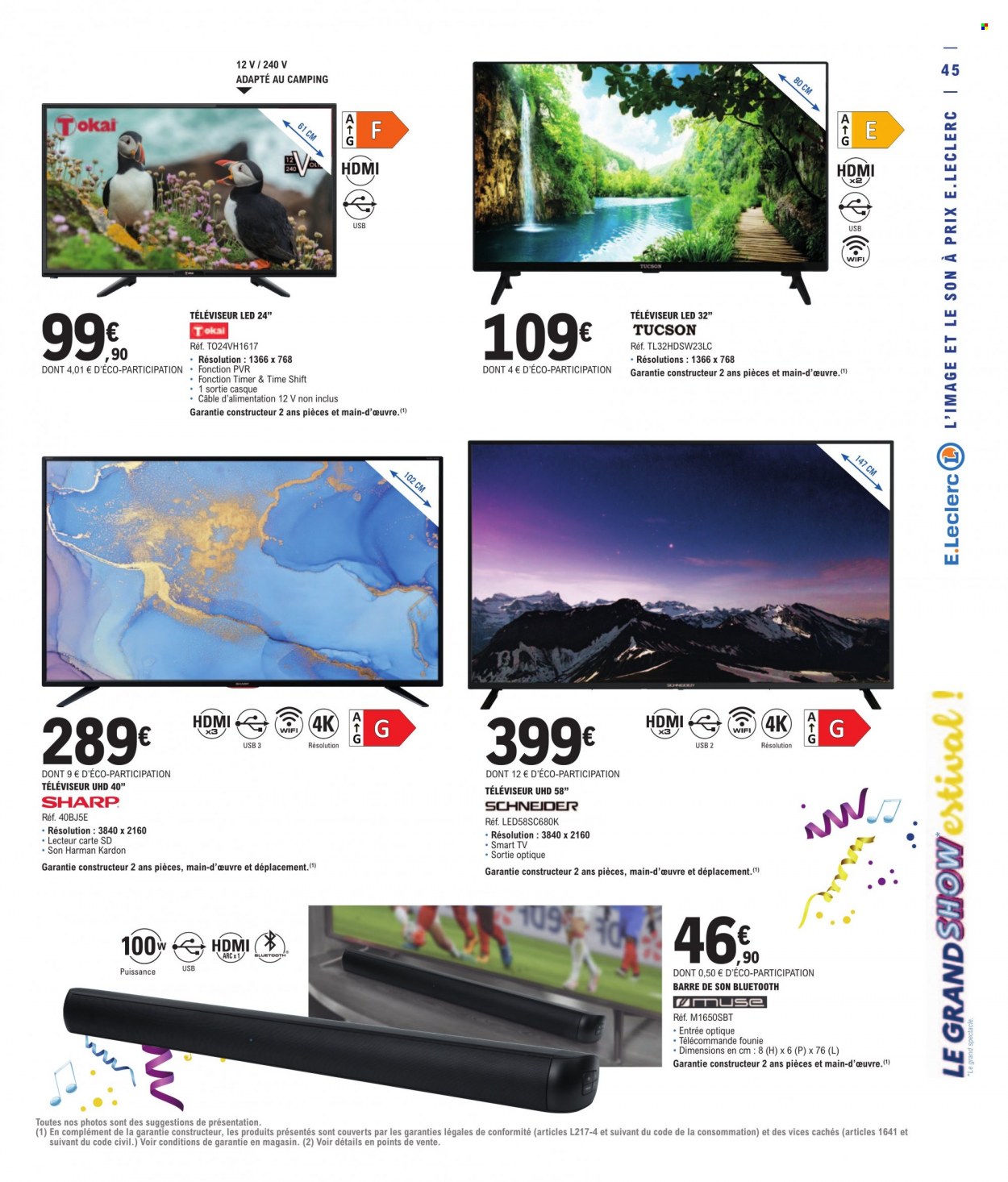 Catalogue E.Leclerc - 30/05/2023 - 11/06/2023. Page 45