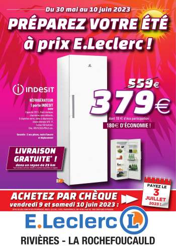 Catalogue E.Leclerc - 30/05/2023 - 10/06/2023.