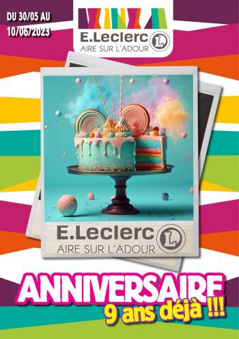 Catalogue E.Leclerc - 30/05/2023 - 10/06/2023.