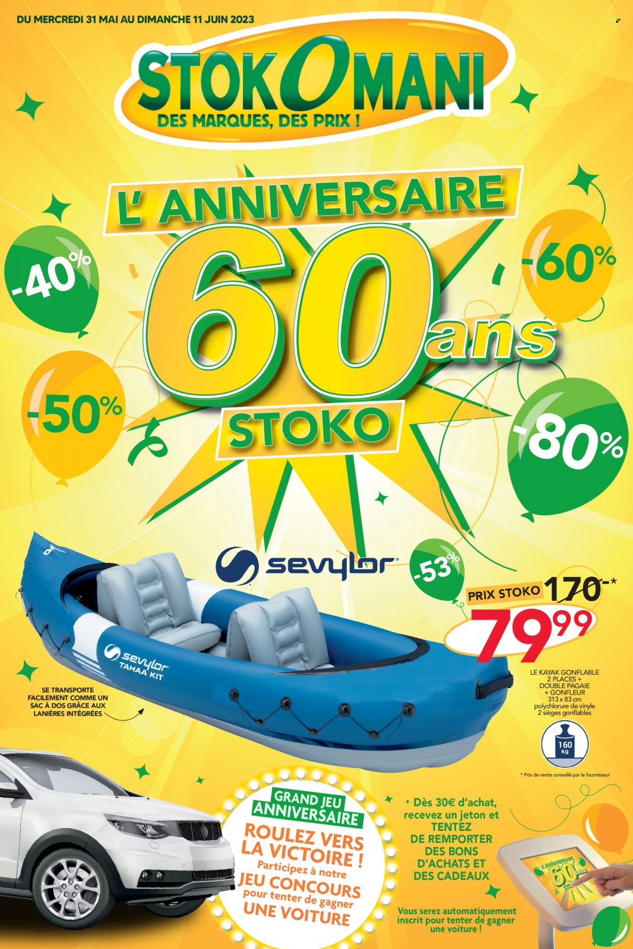 Catalogue Stokomani - 31/05/2023 - 11/06/2023. Page 1