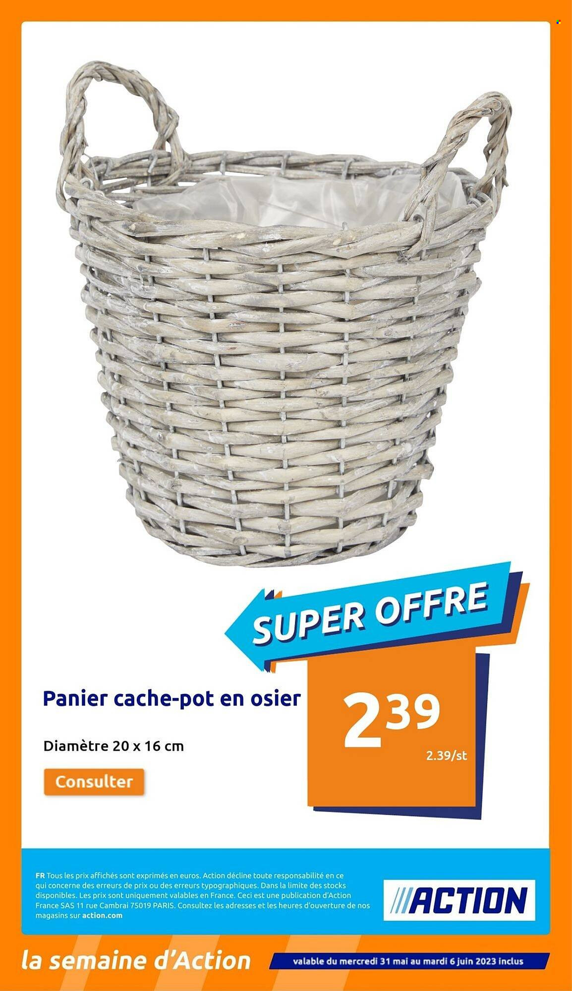 Catalogue Action - 31/05/2023 - 06/06/2023. Page 23