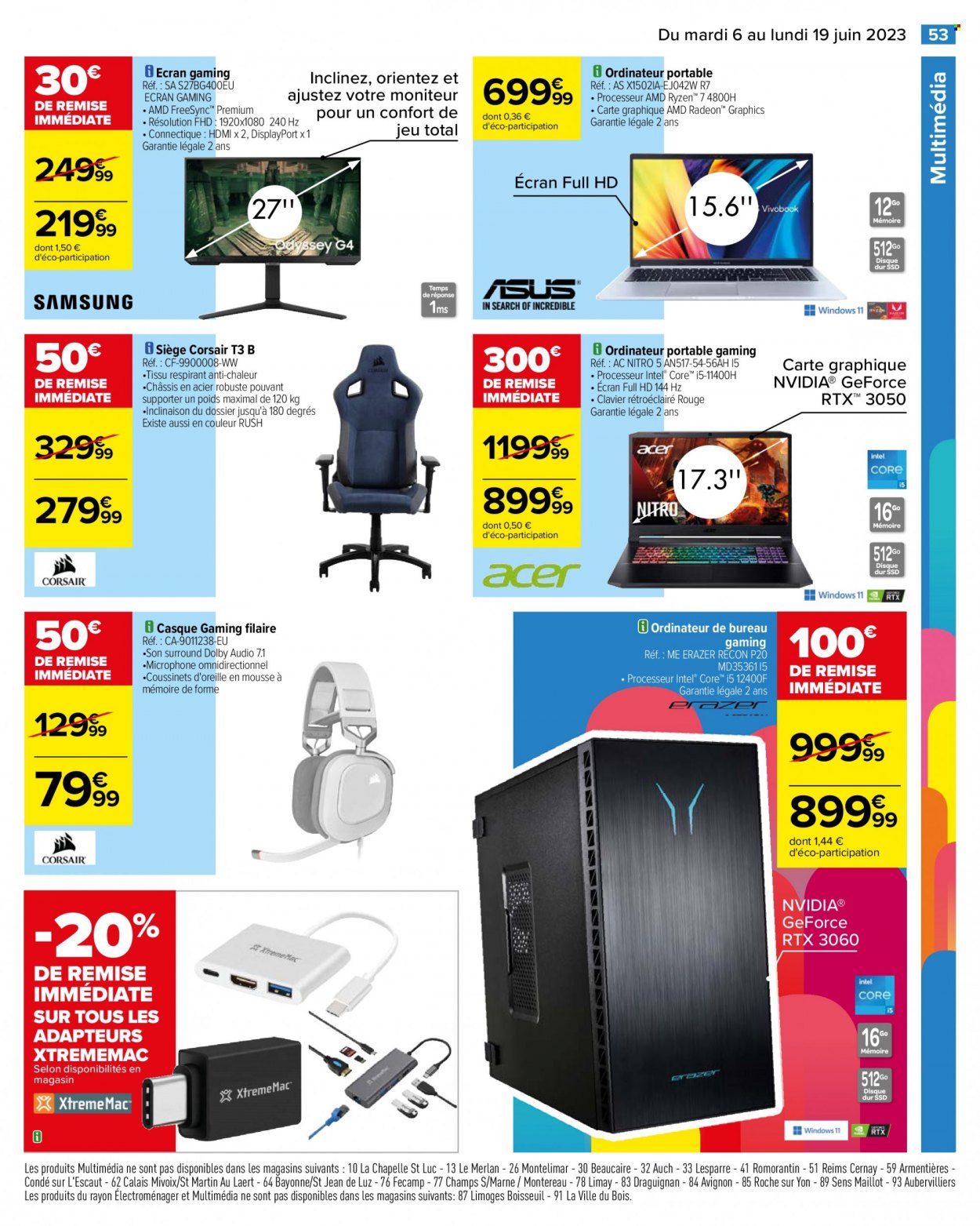 Catalogue Carrefour Hypermarchés - 06/06/2023 - 19/06/2023. Page 57