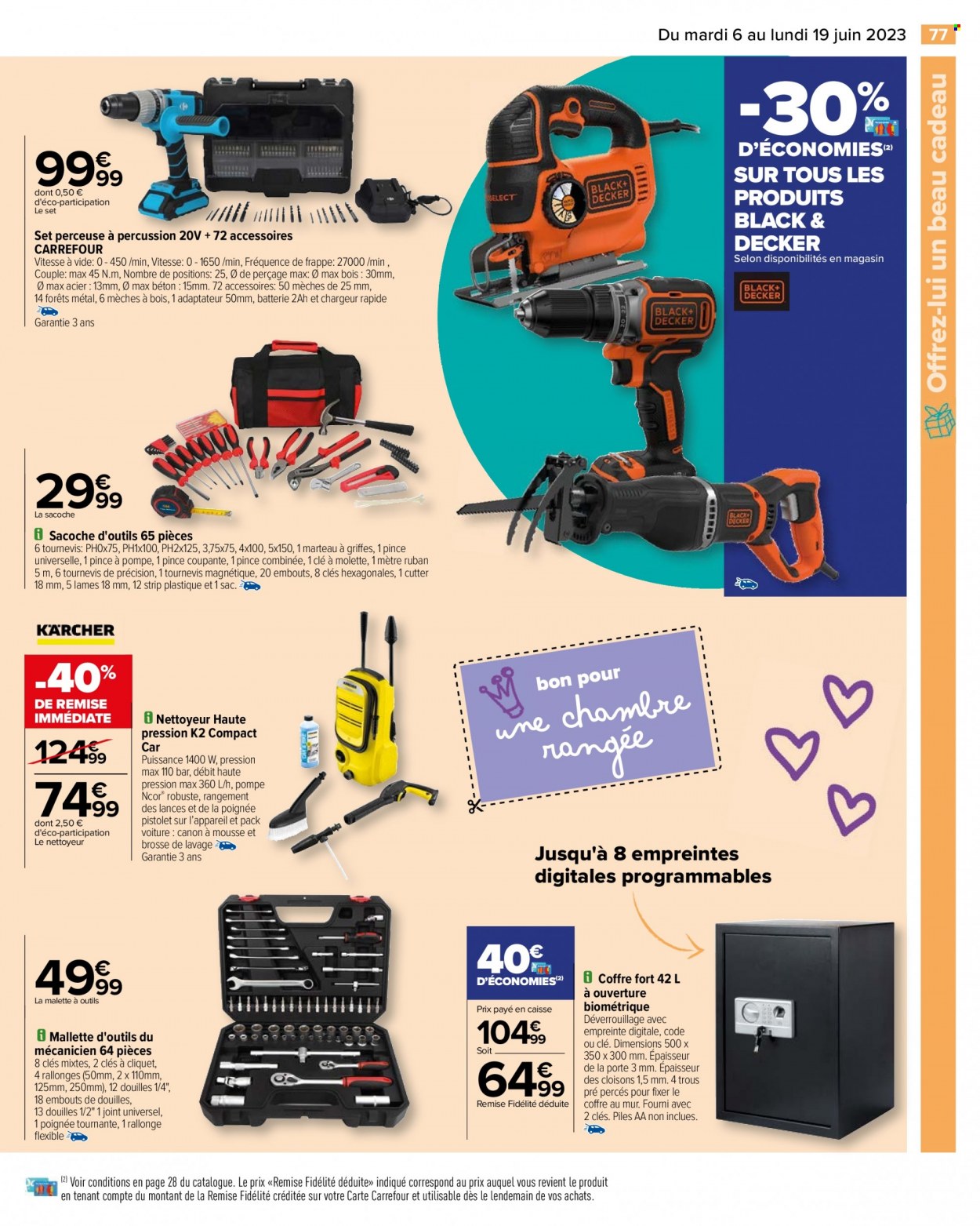 Catalogue Carrefour Hypermarchés - 06/06/2023 - 19/06/2023. Page 81